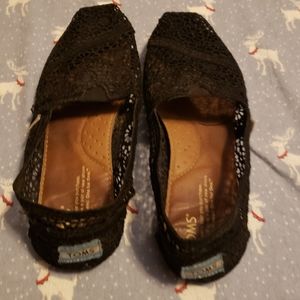 TOMS Crochet Flats